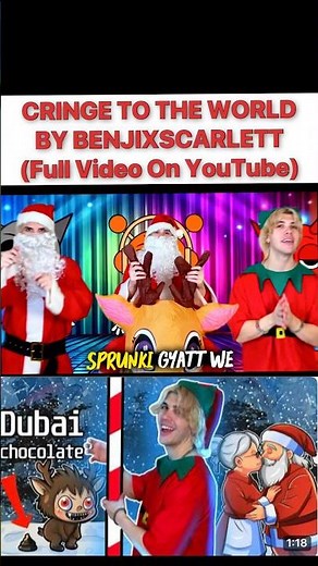 Cringe To The World Song 🎶 (Brainrot Christmas Songs)