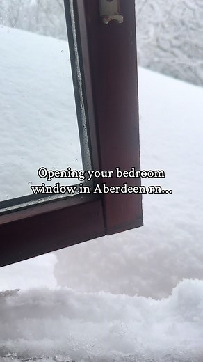 Experiencing Winter Weather in Aberdeen, Scotland