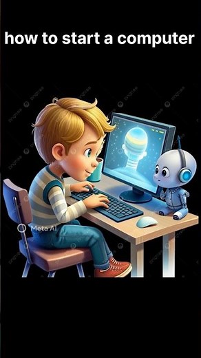 how to start up a computer #like #lifeisbutadream #computer