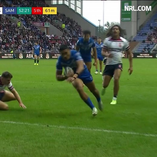 Beautiful Rugby League Highlights from Samoa vs England 2024