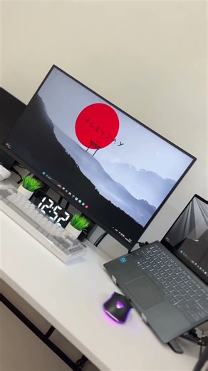 Setup laptop + Ps4 #gaming #live #playstation #setup #setupgamer #simple