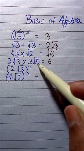 ✨Basic algebra for practice class 8th, 9th❤️🔥 #math