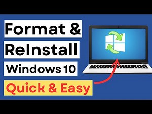 Format your PC and reinstall Windows 10