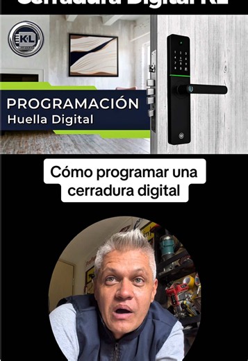Cómo programar una cerradura digital paso a paso