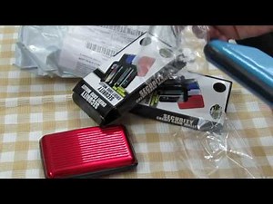 Unboxing and Review of Aluma Wallet