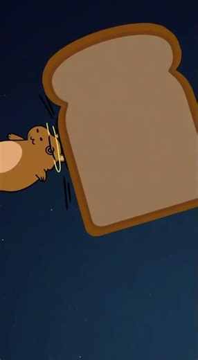 AI: Capybara in Space 💫 | Minimalist Cartoon Short