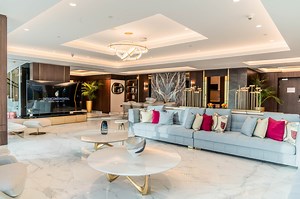 Embark on a journey towards a fresh perspective of luxury at InterContinental Doha The City's newest suite. Your sky-high retreat presents breathtaking panoramic views, opulent interiors, two master bedrooms, a one-bedroom suite extension, and a private spa terrace with a Jacuzzi and sauna, introducing a tailored blend of luxury and tranquility. For more information and bookings, contact us at 974 4015 8888 Email: icdohatc.reservations@ihg.com . . . #icdohathecity #IHGHotels #cityview #dohaqatar