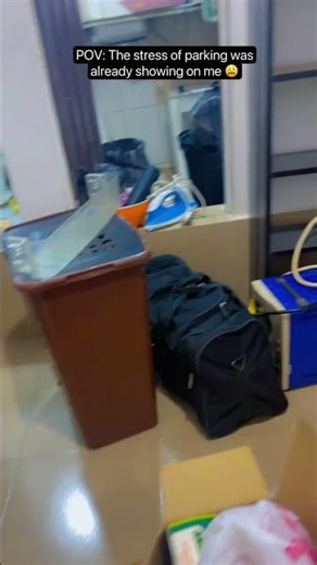 Parking to a new house is a lot