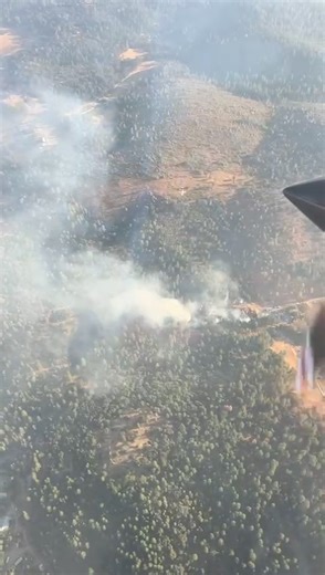 945K views · 7.6K reactions | Check out an aerial view of a retardant drop on the #MeadowFire (now contained at 4.5 acres) in Amador County. So thankful for our ground and air resources! | CAL FIRE Amador-El Dorado Unit | Facebook