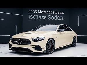 2026 Ultimate Mercedes-Benz E-Class Sedan Review | Luxury, Tech & Performance Breakdown