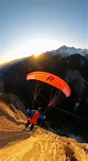 Cliff Speed Flying #SpeedFly #MountainRush #ExtremeAir #pov #viral #adventure