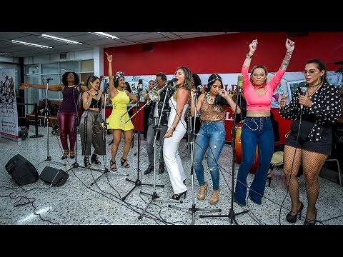 Medley | Colombianas Salsa All Star By Alberto Barros | Sesiones EH
