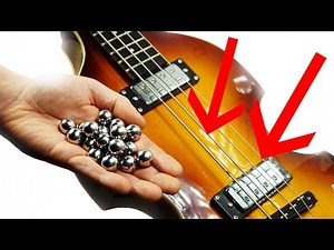 How to hit Bass strings with Marbles - Marble Machine X #4