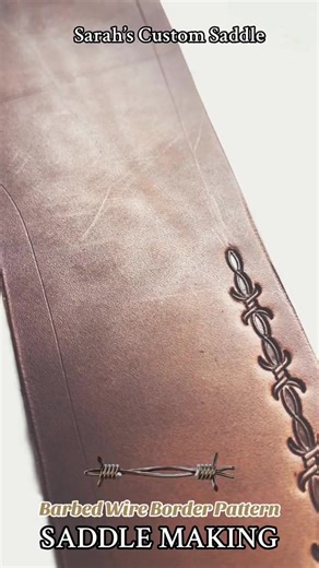 Barbed Wire Border Pattern