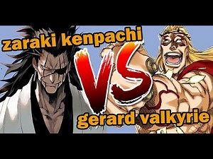 bleach | KENPACHI VS GERARD VALKYRIE mmv