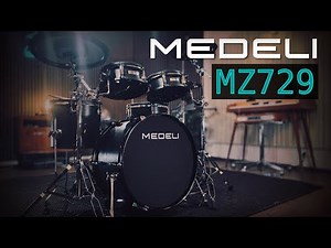 Medeli MZ729 electronic drums first playing at Spytunes Studio