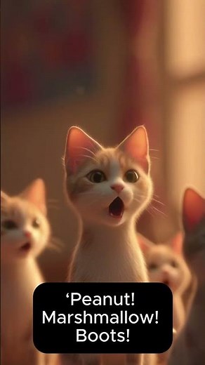 Mama Cat Calls Her Kittens in the Cutest Way Ever 🐱💕 | Heart-Melting Cat Moments! #catshorts #cat