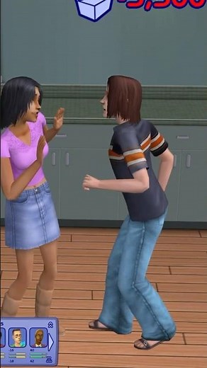 Young love’s first kiss… #TheSims #TheSims2 #Sims #Sims2 #YoungLove #FirstKiss #Embarassed