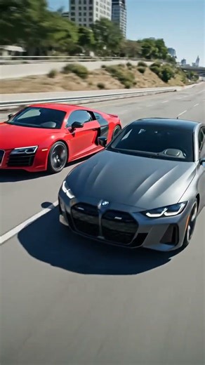 Audi R8 vs BMW i4 m50
