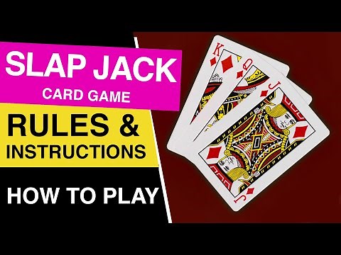 How to Play Slap Jack Card Game?