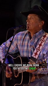 666K views · 21K reactions | When they ask if that's your chair... #TheChair #GeorgeStrait #CountryMusic #LiveMusic | George Strait | Facebook