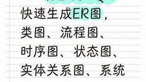 这个网站让SQL秒变流程图、时序图、类图、状态图、实体关系图、ER图、系统功能图...