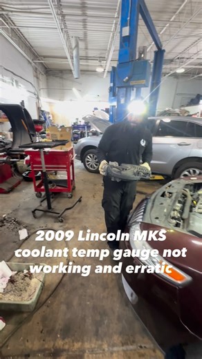 Harris Automotive on Instagram: "Lincoln MKZ has a check engine light due to a 40 engine coolant, temperature sensor and harness"