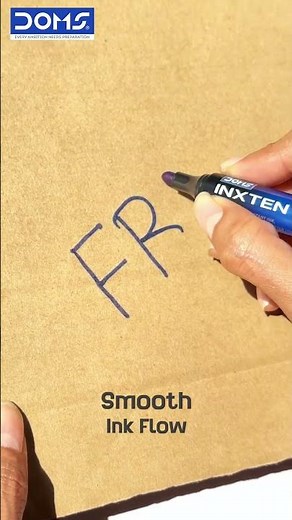 DOMS | INXTEN Permanent Marker – Mark Bold. Stay Permanent.