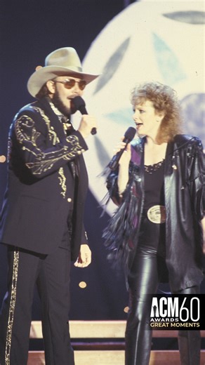 A good lookin' moment from the #ACMawards in 1988 😎 During the 23rd ACM Awards, in addition to their hosting duties, Reba McEntire won the ACM Award for Top Female Vocalist, while Hank Williams, Jr. took home ACM Entertainer of the Year. | ACM - Academy of Country Music