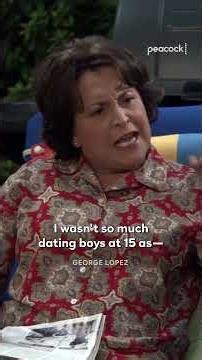 "I want to date" 😳 #GeorgeLopez #CarmenLopez #AngieLopez #Shorts