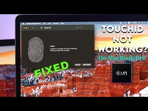 MacBook Pro M1 Touch ID not working? [Fixed]