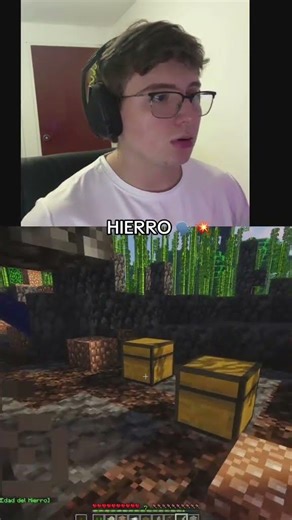 HIERRO 🗣️🗣️🔥🔥 #minecraft #minecraftshorts #minecraftmemes #robloxshorts #roblox