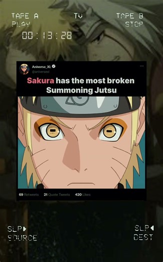 Sakura's Summoning Jutsu Is Actually Broken 🐐 #naruto #anime #shorts