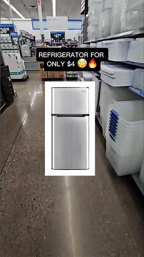 Frigidaire Compact Refrigerator for $4 AT WALMART #fyp #reseller #walmart