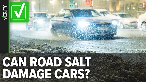Yes, road salt can damage cars