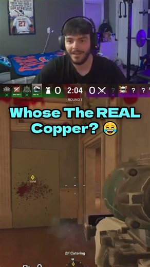 Average Copper Lobby! 😂 | #rainbowsixsiege #r6 #gaming