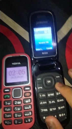 Samsung GT E1272 & Fake Nokia 1280 Startup and Shutdown Race