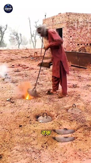 900°C Fire Without a Kiln! The Traditional Brick Burning Method in Bangladesh