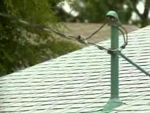 Damaged Electric Mast