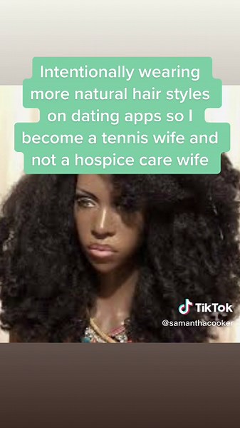 Only healthy men need apply! #dating #naturalhair