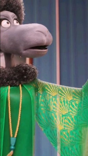 SING 2 (2021) - Nana Noodleman encourages Buster