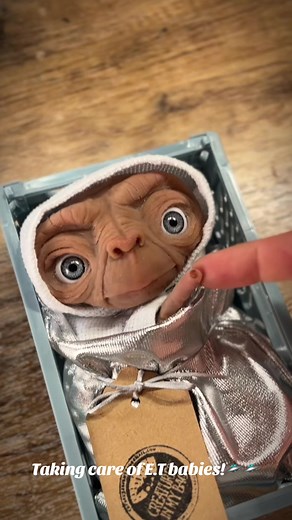 Caring for Baby E.T. Silicone Dolls