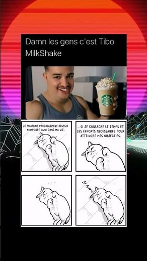 C'est Tibo MilkShake ! 😂 #memes #humour #viralshort #funny #drole