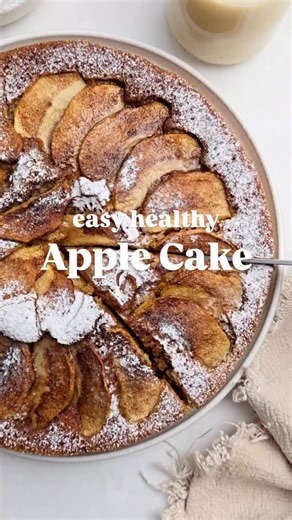 comment “apple cake” to make this EASY APPLE CAKE recipe ⤵️ this is the perfect fall dessert and a great way to use your apples this season! Why you’ll ❤️ this recipe: - easy and quick to make - sweetened with coconut sugar - fluffy and light texture - perfect balance of apple and cinnamon - delish with a scoop of vanilla ice cream! fall dessert | apple recipe | apple recipes | apple cake | fall baking | Simply Quinoa