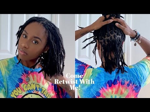Come Retwist With Me! Step By Step Tutorial On How I Retwist My Hair| Pretty Hippie