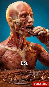 Dark Chocolate Every Day: What Really Happens? 🍫😳 #Shorts