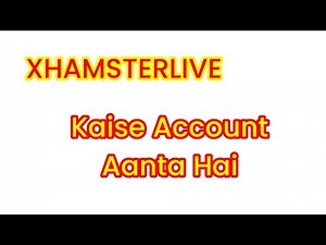 Xhamster live kaise Account Aanta Hai || xHamster Live or Stripchat | Make Moneywith Cam Shows