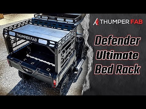 Can-Am Defender Bed Rack | Thumper Fab