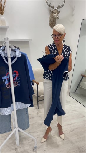 Today’s navy and white capsule is screaming Spring 🤍 ✨£4.95 P&P to UK and ROI Please private message us with your hanger number or call us on 442870353184 | Couples Coleraine