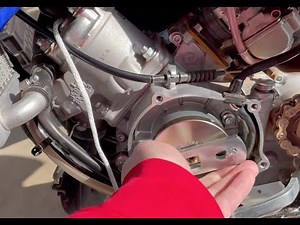 YZ85 Fly Wheel Weight Install and Review